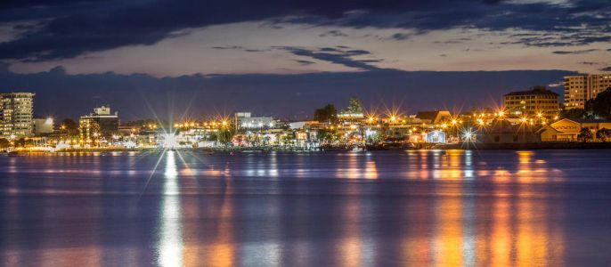 Tauranga At Night